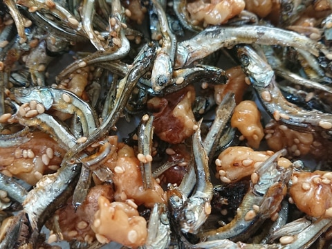 くるみ入り田作り☆ 食べ過ぎ注意(^o^)v